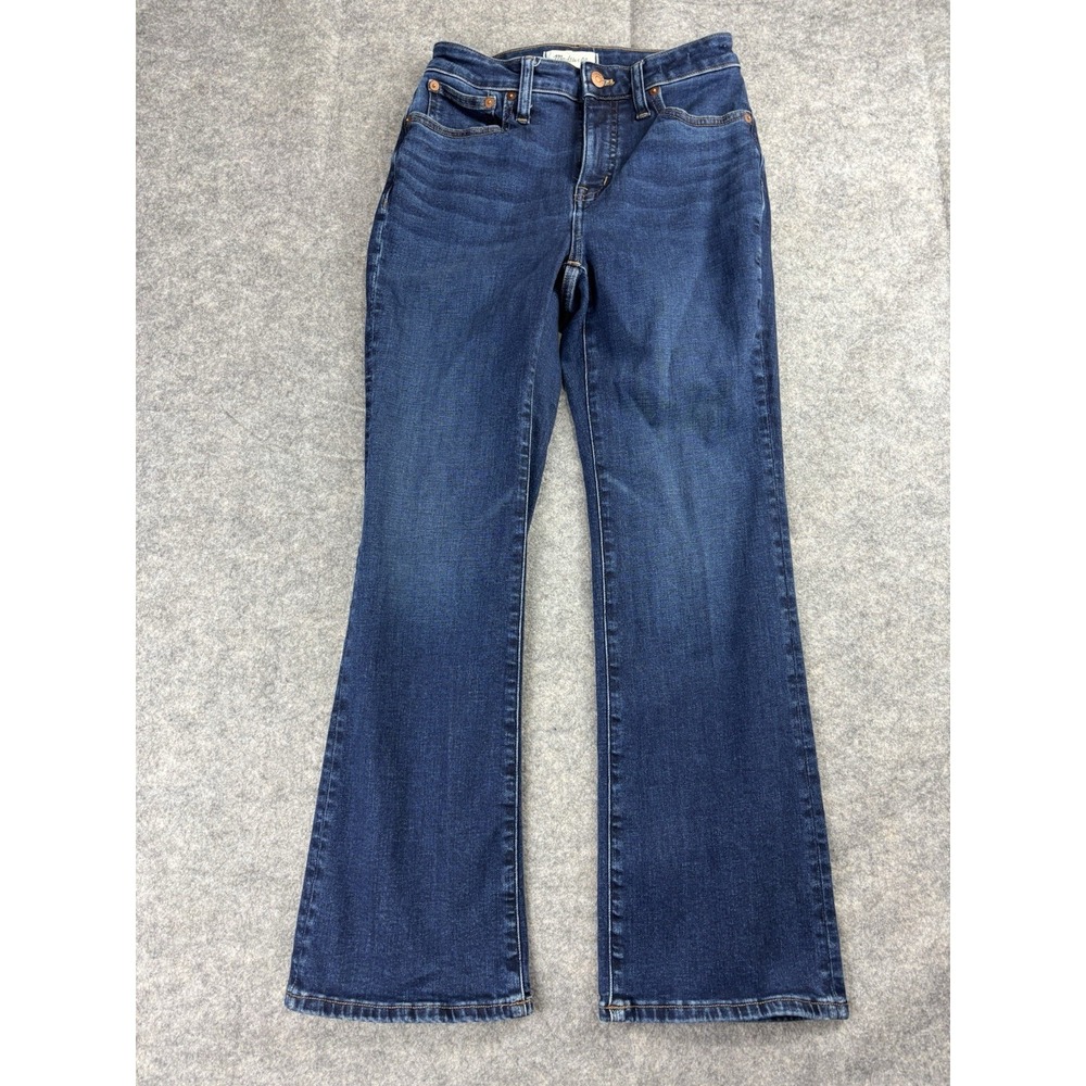 Madewell Curvy Kick Out Jeans Womens 26 (26x26.5) Western Cowgirl Classic Casual